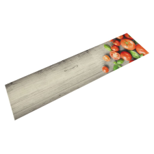vidaXL mosható paradicsommintás bársony konyhaszőnyeg 60 x 300 cm lakástextília