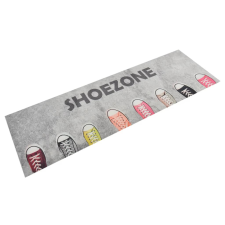 vidaXL Mosható shoezone feliratos bársony konyhaszőnyeg 60x180 cm lakástextília