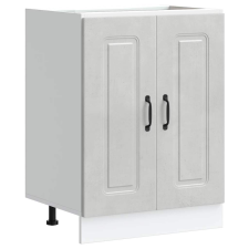 vidaXL Mosogató aljzat szekrény Kalmar betonszürke 60x46x81,5 cm (853441) bútor