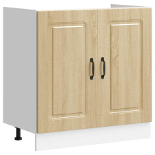 vidaXL Mosogató aljzat szekrény Kalmar sonoma tölgy 80x46x81,5 cm (853450) bútor