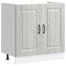 vidaXL Mosogató aljzat szekrény Kalmar szürke sonoma 80x46x81,5 cm (853453) bútor