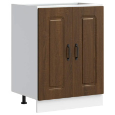 vidaXL Mosogató sljzat szekrény Kalmar barna tölgy 60x46x81,5 cm (853444) bútor