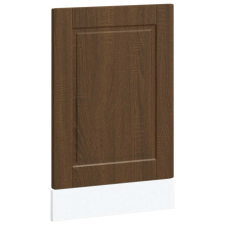 vidaXL mosogatógép panel "Porto" Barna tölgy 45x1,5x67cm Méretezett fa (854134) bútor