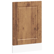 vidaXL mosogatógép panel "Porto" Régi fa 45x1,5x67 cm Műanyag fa (854135) bútor