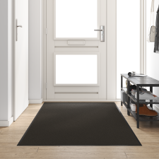 vidaXL Mosogatószőnyeg, Mosható a Mosógépben, Fekete, 120x250 cm lakástextília