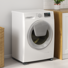 vidaXL Mosógép Állvány Kerekekkel 2 db Hossz 46-71 cm 300 kg beépíthető gépek kiegészítői