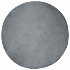 vidaXL Mű Nyúl Szőr Szőnyeg Antracit Ø 120 cm Poliészter lakástextília