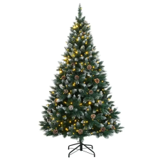 vidaXL műkarácsonyfa 150 LED-del 120 cm műfenyő