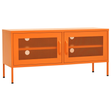 vidaXL narancssárga acél TV-szekrény 105 x 35 x 50 cm (336237) bútor