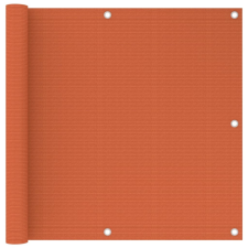 vidaXL narancssárga HDPE erkélyparaván 90 x 500 cm kerti bútor