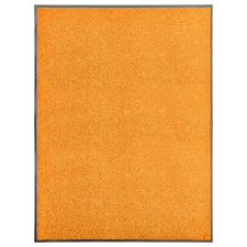 vidaXL narancssárga kimosható lábtörlő 90 x 120 cm lakástextília