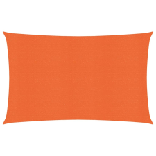 vidaXL narancssárga négyszögletű HDPE napvitorla 160 g/m² 3x5 m kerti bútor