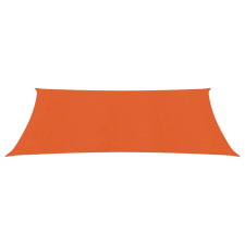 vidaXL narancssárga négyszögletű HDPE napvitorla 160 g/m² 5x7 m kerti bútor
