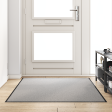 vidaXL Négyszögletes Ajtószőnyeg Szürke 120x180 cm lakástextília