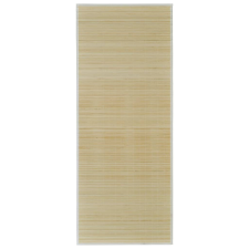 vidaXL Négyszögletes natúr bambusz szőnyeg 150 x 200 cm (241335) lakástextília