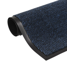 vidaXL Négyszögletes szennyfogó szőnyeg 60 x 90 cm kék lakástextília