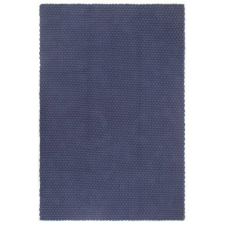 vidaXL négyszögletes tengerészkék pamut szőnyeg 180x250 cm lakástextília