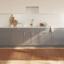 vidaXL Négyszögletű barna bambusz szőnyeg 100 x 500 cm lakástextília
