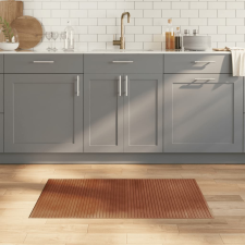vidaXL Négyszögletű barna bambusz szőnyeg 60 x 100 cm lakástextília