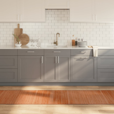 vidaXL négyszögletű barna bambusz szőnyeg 70 x 300 cm lakástextília