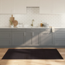vidaXL négyszögletű sötétbarna bambusz szőnyeg 100 x 200 cm lakástextília