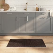 vidaXL négyszögletű sötétbarna bambusz szőnyeg 60 x 100 cm lakástextília
