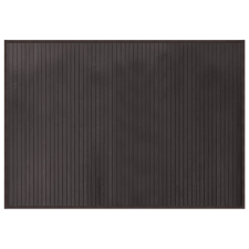 vidaXL négyszögletű sötétbarna bambusz szőnyeg 70 x 100 cm lakástextília