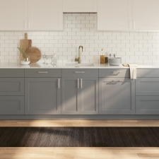vidaXL Négyszögletű sötétbarna bambusz szőnyeg 70 x 500 cm lakástextília
