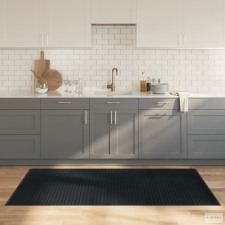 vidaXL Négyszögletű szürke bambusz szőnyeg 100 x 200 cm lakástextília