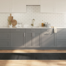 vidaXL négyszögletű szürke bambusz szőnyeg 60 x 500 cm lakástextília