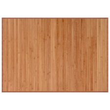 vidaXL négyszögletű természetes bambusz szőnyeg 70 x 100 cm lakástextília