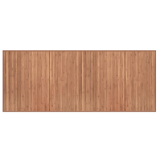 vidaXL négyszögletű természetes bambusz szőnyeg 80 x 200 cm lakástextília