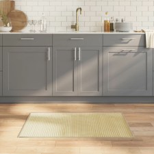vidaXL négyszögletű világos természetes bambusz szőnyeg 60 x 100 cm lakástextília