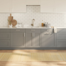 vidaXL négyszögletű világos természetes bambusz szőnyeg 70 x 300 cm lakástextília