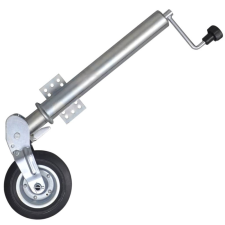 vidaXL Nehéz teherbírású összecsukható jockey kerék 60 mm barkácsgép tartozék