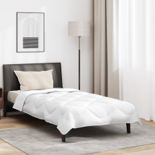 vidaXL Nyári takaró párnával 2 pcs Fehér 140 x 220 cm Mikroszálas lakástextília