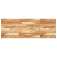 vidaXL olajbevonatú tömör akácfa fürdőszobapult 140 x 50 x 2 cm fürdőszoba bútor