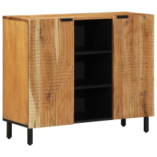 vidaXL Oldalszekrény 90x33x75 cm Tömör akácfából (4017784) bútor