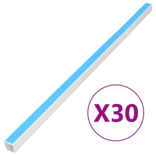 vidaXL öntapadós PVC kábelcsatorna 40 x 40 mm 30 m villanyszerelés