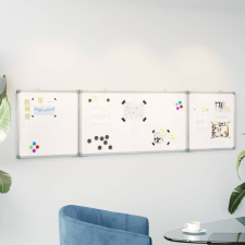 vidaXL összecsukható alumínium mágnestábla 160x40x1,7 cm mágnestábla