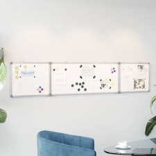 vidaXL összecsukható alumínium mágnestábla 200x40x1,7 cm mágnestábla