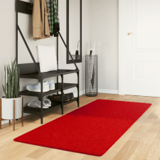 vidaXL OVIEDO piros rövid szálú szőnyeg 80 x 200 cm lakástextília
