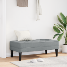 vidaXL Pad Light Grey 113x57x39 cm Szövet bútor