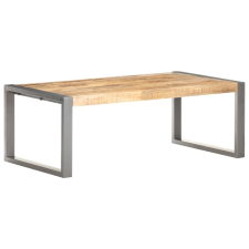 vidaXL paliszander felületű tömör fa dohányzóasztal 110 x 60 x 40 cm bútor