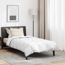 vidaXL Paplan párnával 2 pcs Fehér 135 x 200 cm Pehely lakástextília