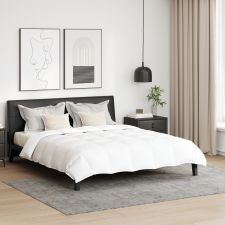 vidaXL Paplan párnával 3 pcs Fehér 260 x 220 cm Pehely lakástextília