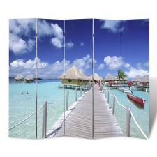 vidaXL Paraván Poszter 200 x 180 Strand bútor