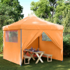 vidaXL Partysátor Narancssárga 292 x 292 x 315 cm Oxford Szövet