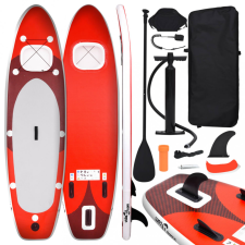 vidaXL piros felfújható állószörfszett 360 x 81 x 10 cm sup