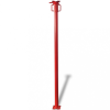 vidaXL piros födémtámasz 280 cm